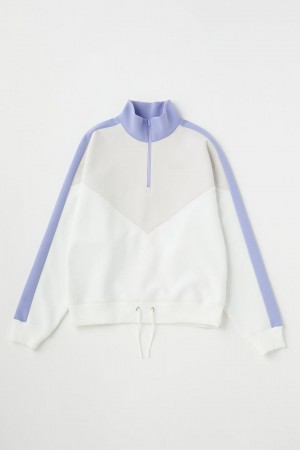 Dámské Kabáty Moussy Switching Top Světle Blankyt | ZRU1784BI