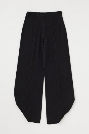 Dámské Kalhoty Moussy Knit Trouser Černé | HKV4855QE