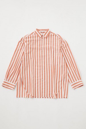 Dámské Košile Moussy Candy Stripe Oranžové | OUI5654DJ