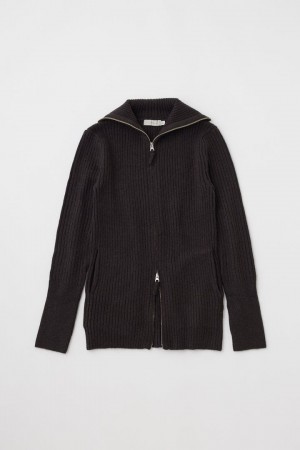 Dámské Svetry Moussy Nukumori Knit Hnědé | FUC6954XD