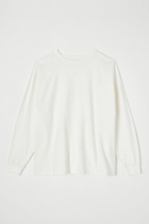 Dámské Tričko Moussy 22fw Gimmick Long Tee Bílé | ANB2460LQ