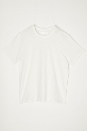 Dámské Tričko Moussy Basic Tee-shirt Bílé | YXL6654VS