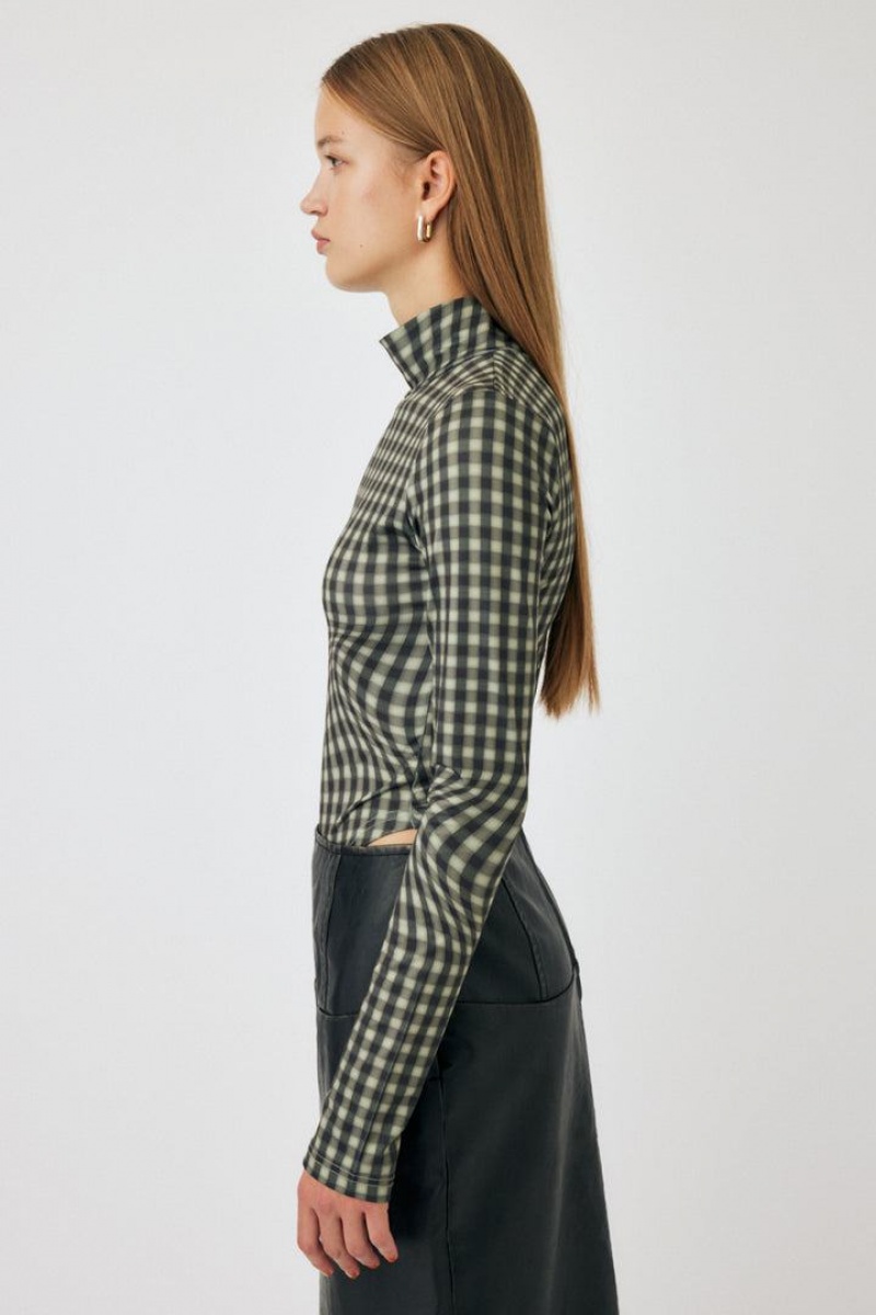 Dámské Body Moussy Motion Check Hnědožlutý | YYO7134WD