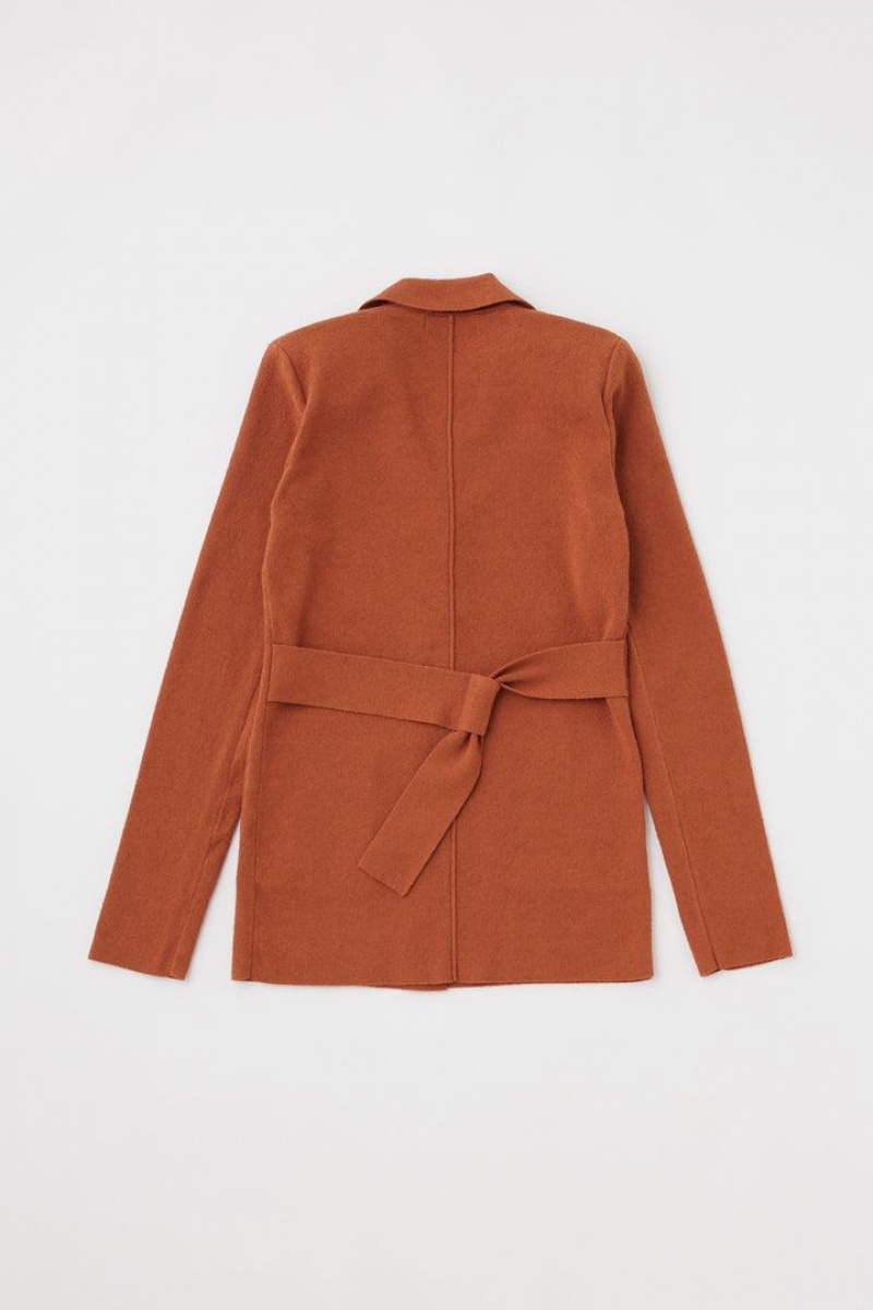 Dámské Bundy Moussy Knit Oranžové | ELZ2677ZQ