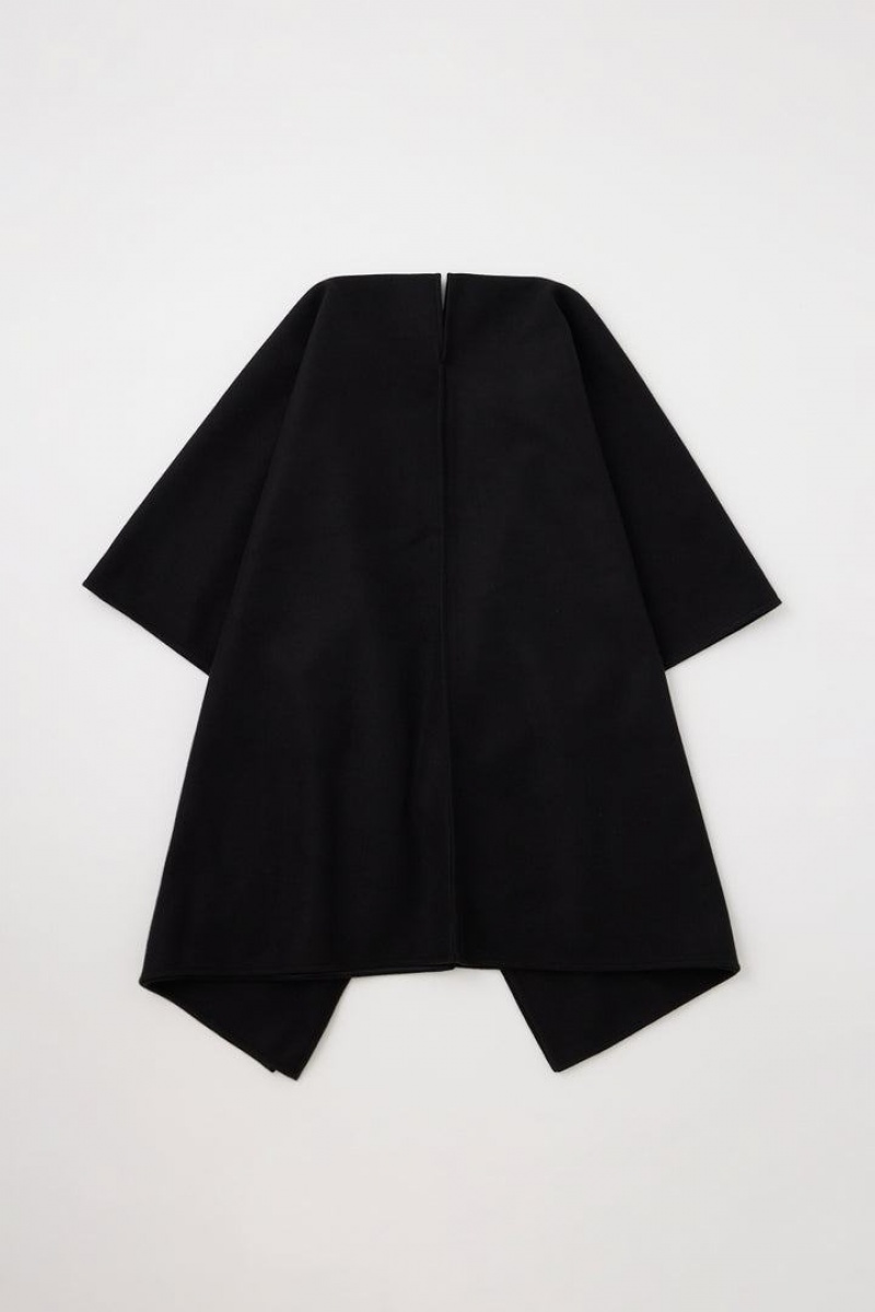 Dámské Kabáty Moussy Comfortable Cape Černé | MER10095NU