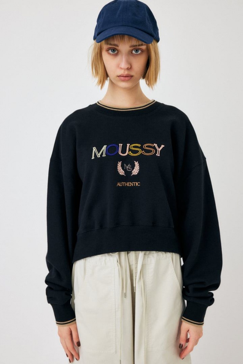 Dámské Mikiny Moussy Outline Černé | XVV173UT