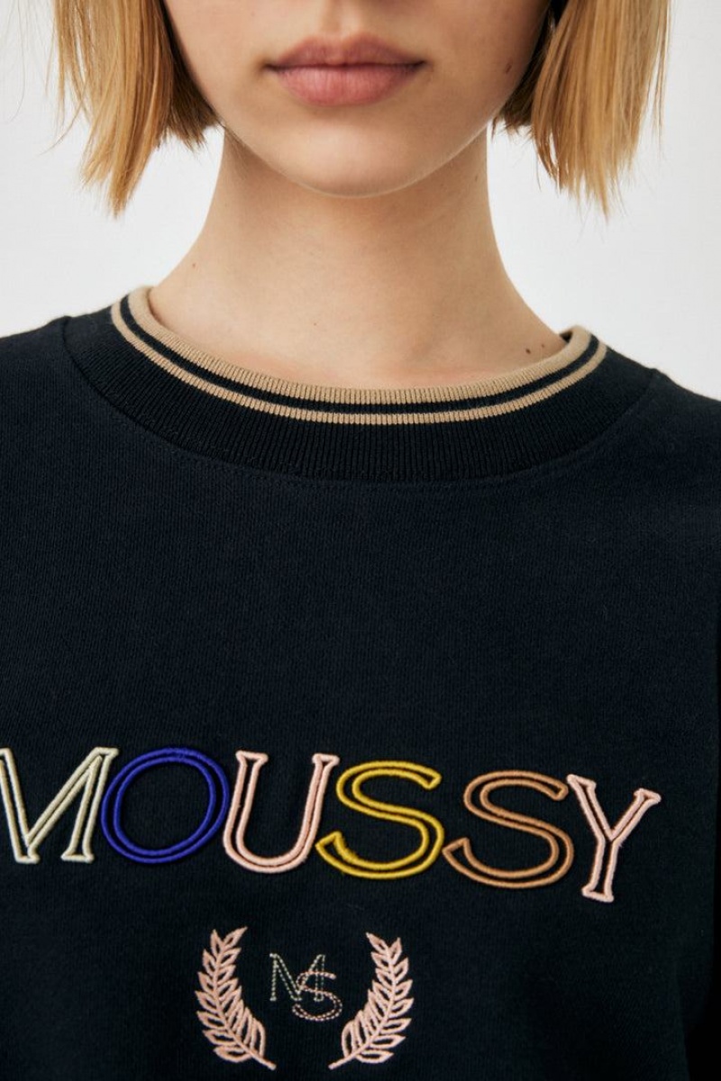 Dámské Mikiny Moussy Outline Černé | XVV173UT