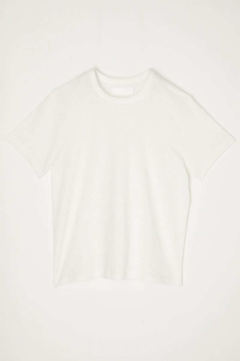 Dámské Tričko Moussy Basic Tee-shirt Bílé | YXL6654VS