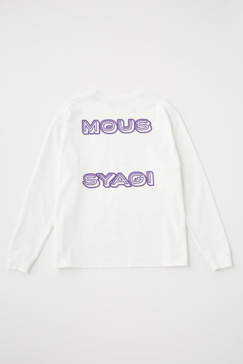 Dámské Tričko Moussy Ygagi Long Sleeve Tee Bílé | KLQ4043RJ