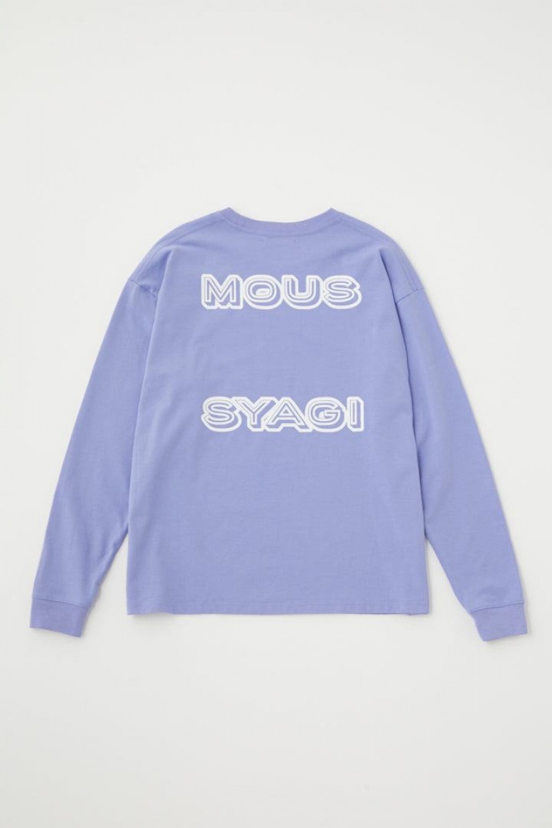 Dámské Tričko Moussy Ygagi Long Sleeve Tee Světle Fialové | MIN376UG